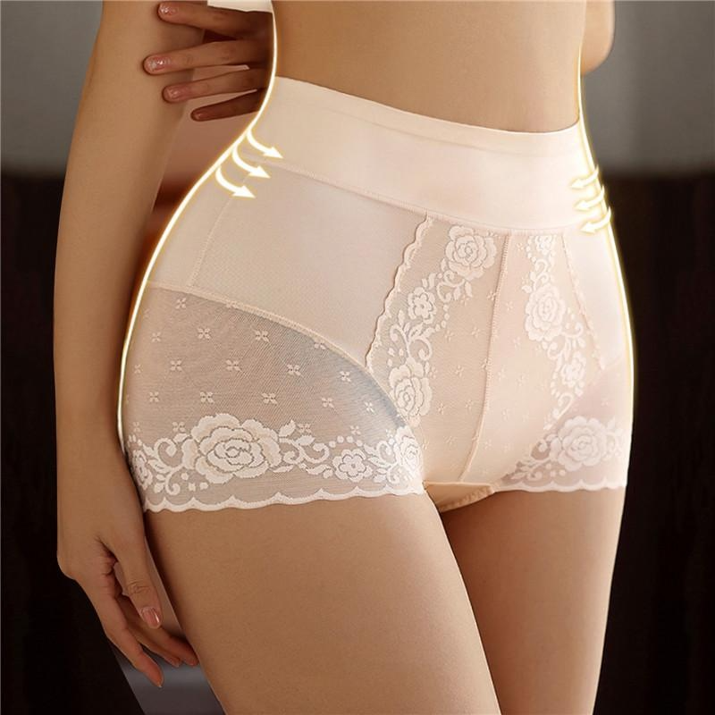 Women Postpartum Butt Lifter Panties Waist Trainer Body Shaper Firm Belly Slimming Shorts Shapewear