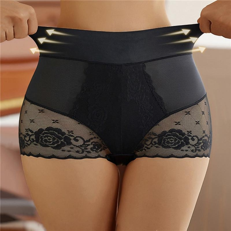 Women Postpartum Butt Lifter Panties Waist Trainer Body Shaper Firm Belly Slimming Shorts Shapewear