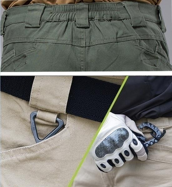 New 6XL Men's Army Pants Waterproof High Quality Tactical Pants Users Outside Hiking Sports Pants Multi-pocket Cargo Pants Work Pants Athletic Pants