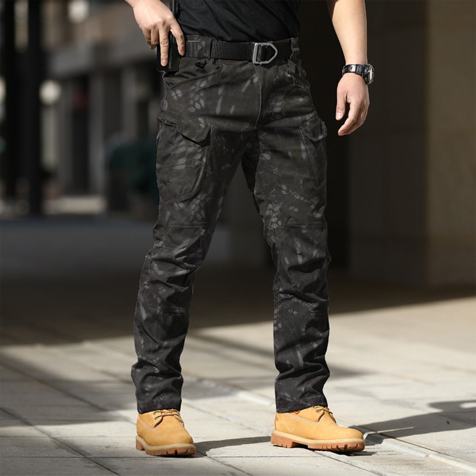 1pc City Special Service Pants Military Fan Ix9 Multi Pocket Overalls Camouflage Enthusiasts Climb Travel New Pantalones