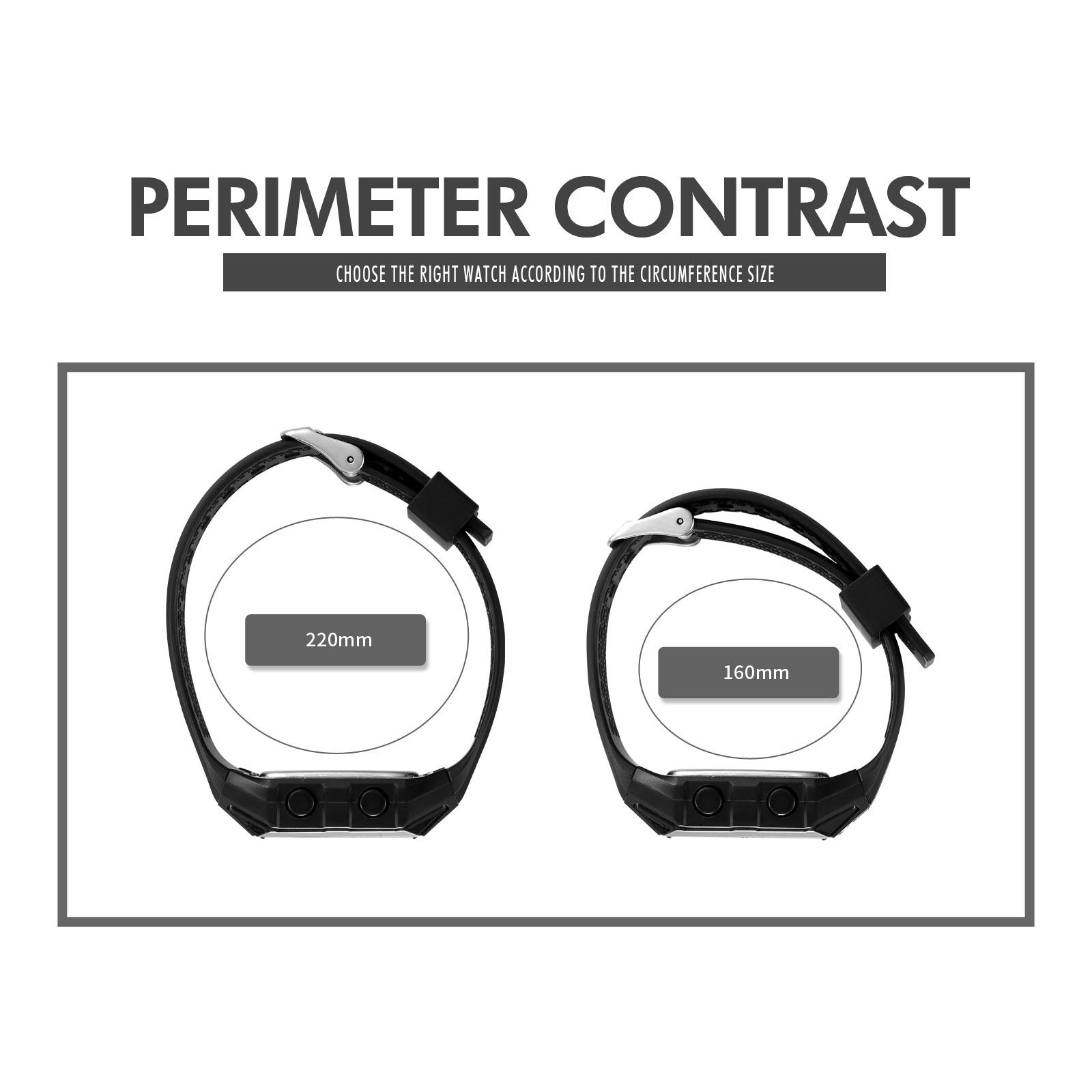 SKMEI Outdoor Sport Back Light Digital Watches 5Bar Waterproof LED Display Electronic Date Countdown Clock
