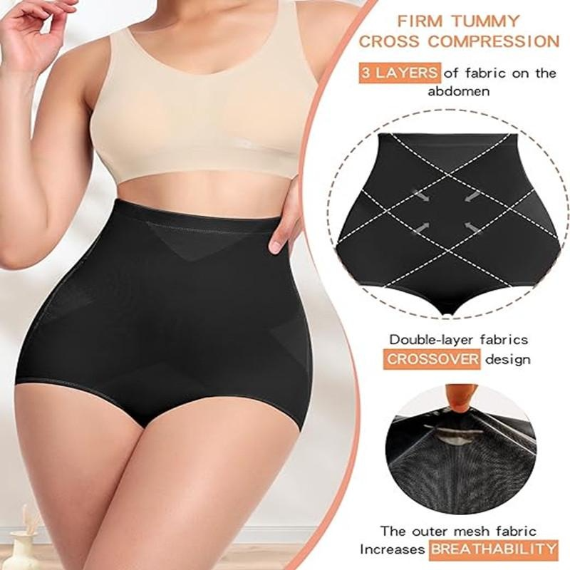 Tummy Control Shapewear Panties for Women High Waisted Shaping Underwear Body Shaper Slimming Panty Girdle