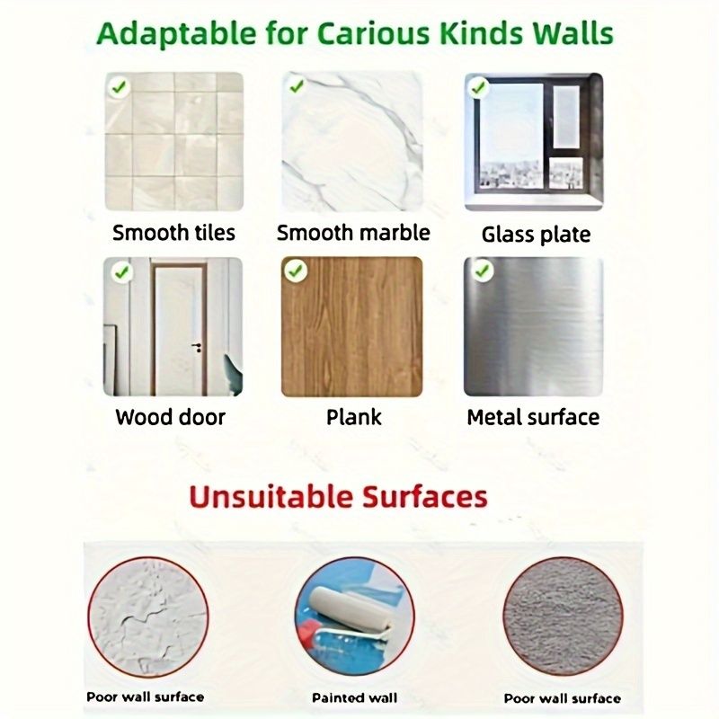 4Pcs Plastic Versatile 360° Swivel Curtain Rod Brackets - Self-Adhesive Adjustable Holders for Secure & Convenient Curtain Hanging in Home & Office