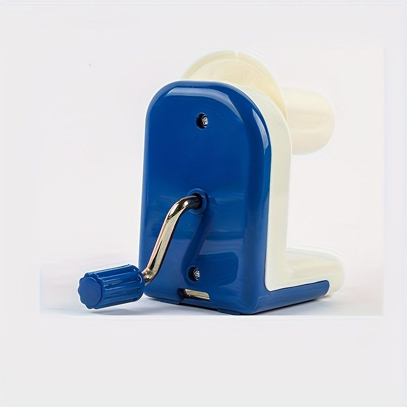 1pc Blue Manual Yarn Winder Machine - Efficient Craft Tool for Easy Yarn Organization, Space-Saving Wool Ball Winding, and Hand Knitting Art Supplies - Perfect for DIY Crafters and Knitting Enthusiast