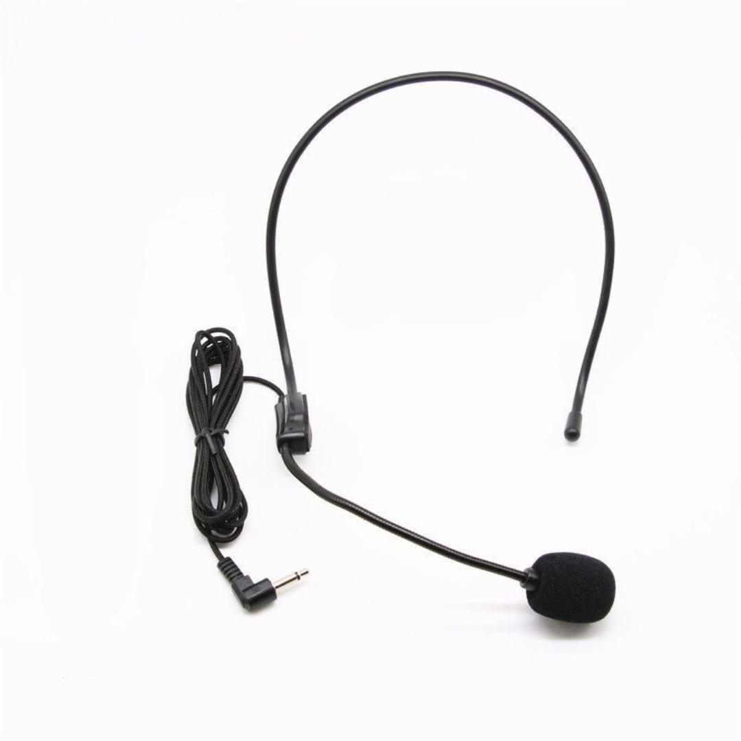 Small bee loudspeaker headset microphone Universal microphone Teacher guide class special headwear wired microphone