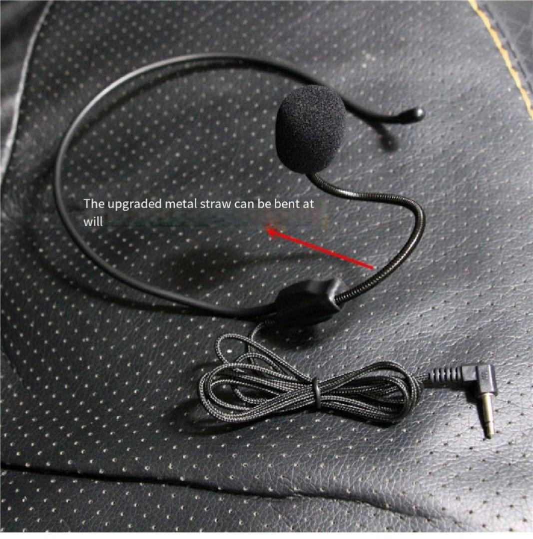 Small bee loudspeaker headset microphone Universal microphone Teacher guide class special headwear wired microphone
