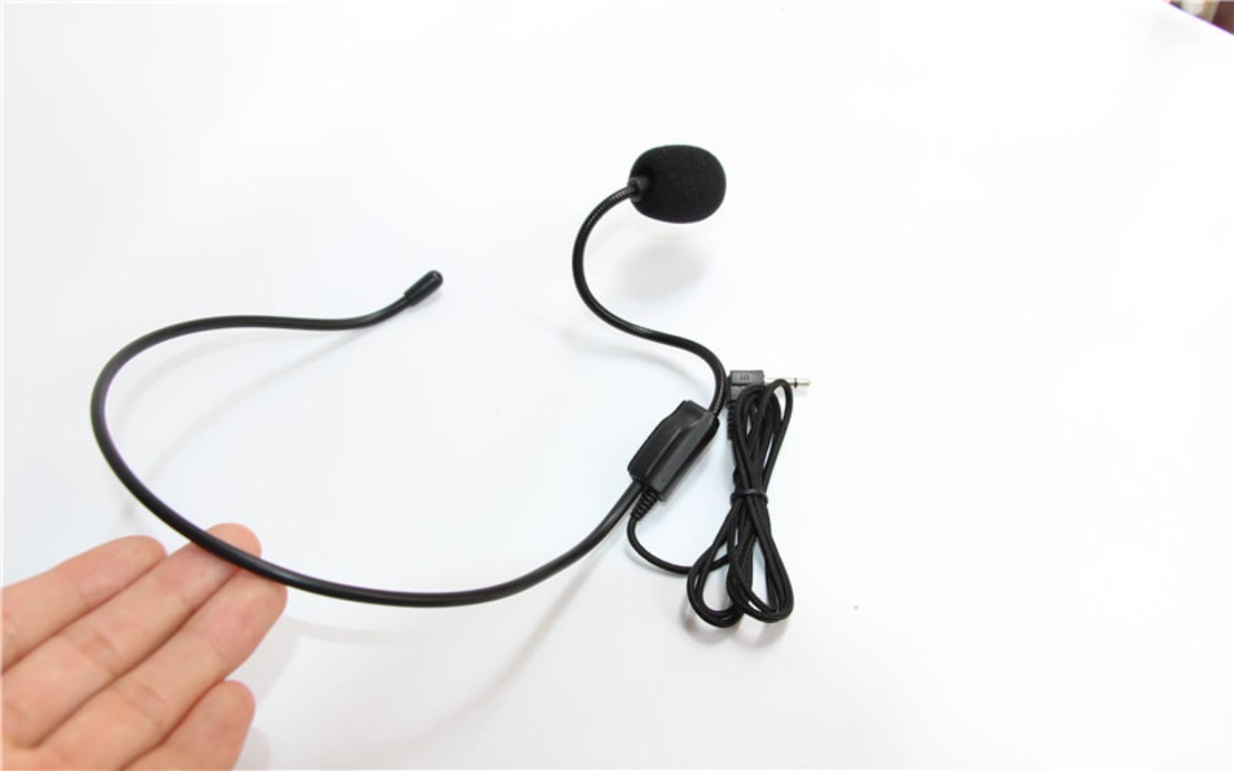 Small bee loudspeaker headset microphone Universal microphone Teacher guide class special headwear wired microphone