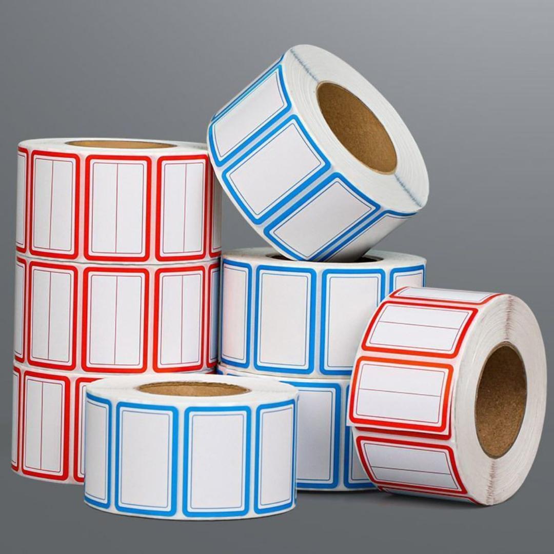 Self-adhesive high adhesive label Classification sticker mouth take paper Name Price sticker Self-adhesive handwritten convenience label sticker