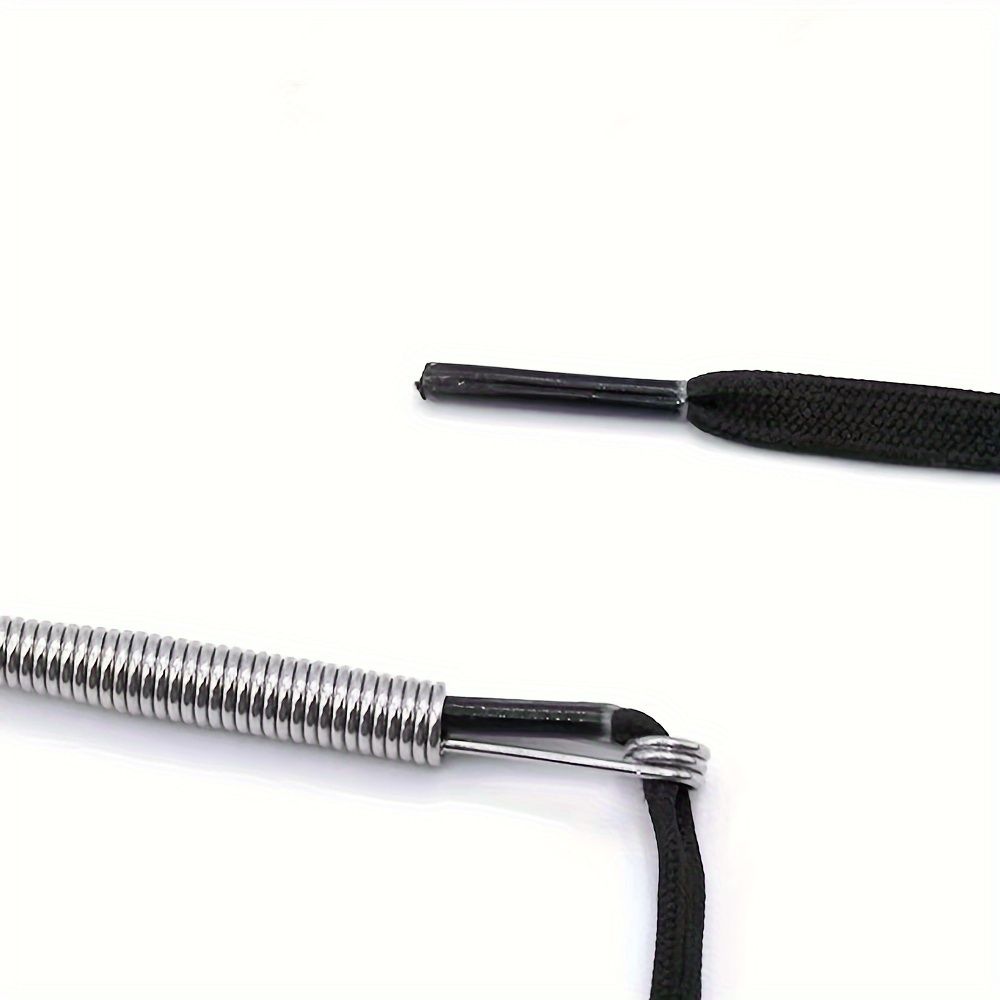 2PC Multifunctional Spring-Loaded Drawstring Threading Tool for Elastic Bands, Cords, and Laces - Metal Craft Assistant for Belt Loops and Ribbon Crafting