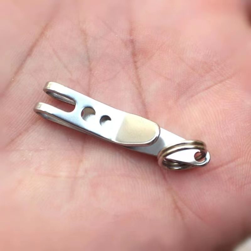 Suspension Key Carabiner Outdoor Quicklink Tool stainless steel Key Ring Outdoor EDC Tool Titanium Buckle Hook