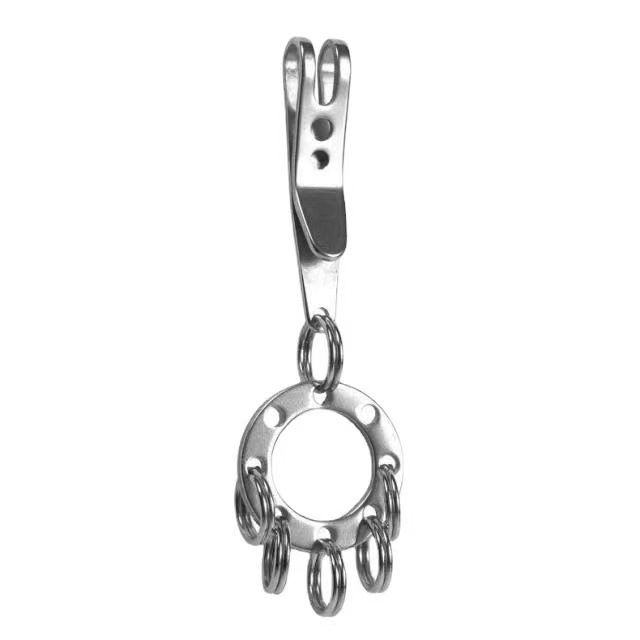 Suspension Key Carabiner Outdoor Quicklink Tool stainless steel Key Ring Outdoor EDC Tool Titanium Buckle Hook