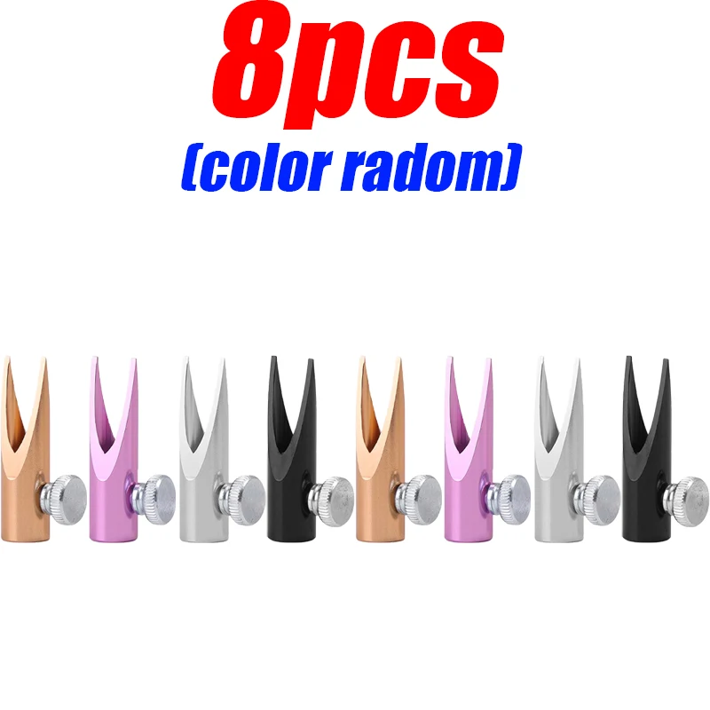 4-8pcs Eyebrow Pen Sharpening Tool Makeup Tool for Beginner Aluminum Alloy Firmly Fixing Adjust Screw Duckbill Brow Pen Sharper