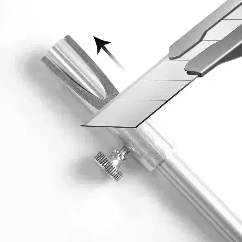 4-8pcs Eyebrow Pen Sharpening Tool Makeup Tool for Beginner Aluminum Alloy Firmly Fixing Adjust Screw Duckbill Brow Pen Sharper