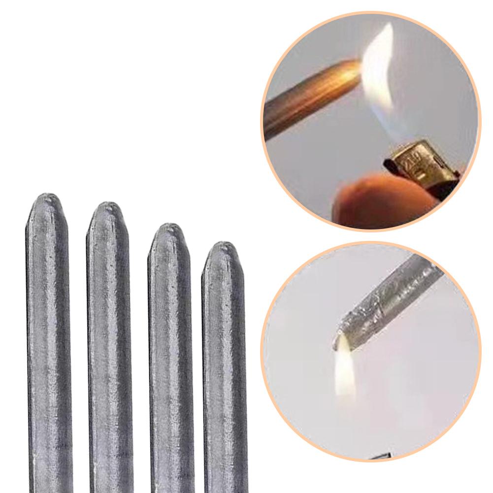 5pcs 8CM  Diameter 1CM Multipurpose Melt Aluminum Welding Rods Low Temperature Rod Aluminum Melting Easy Metal Welding Universal