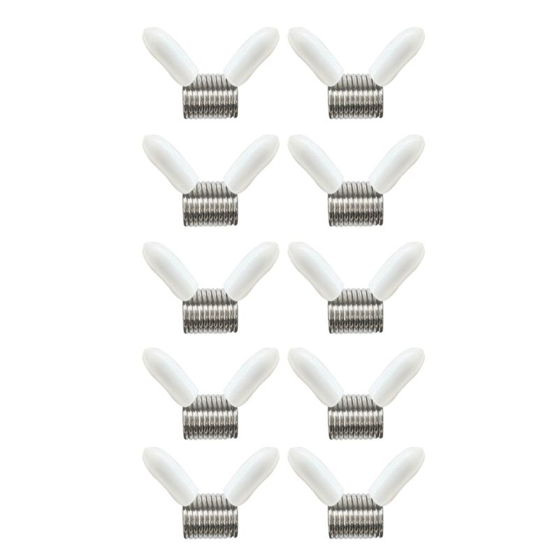 10PCS Multifuntional Bead Stopper Clip Tool Handmade Jewelry Tool Beading Accessory Spring End Fasteners Suitable for Bead