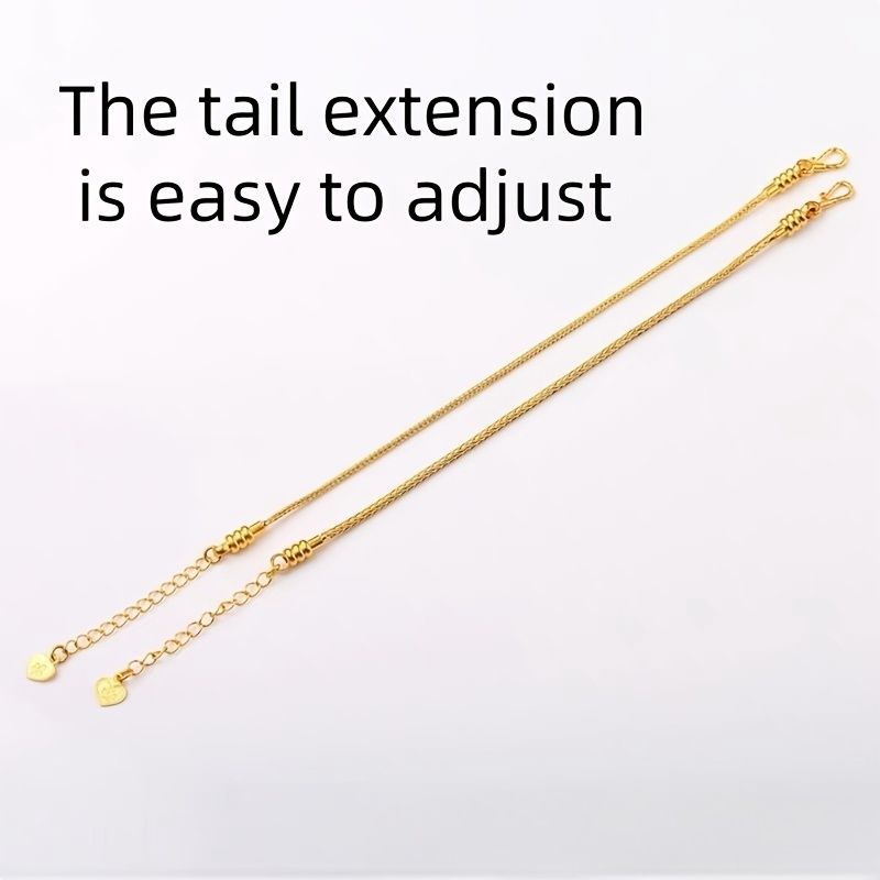DIY Bracelet Beading Kit with Durable Metal Surface - Non-Elastic Craft Snake Bone Chain, Jewelry Making Accessories