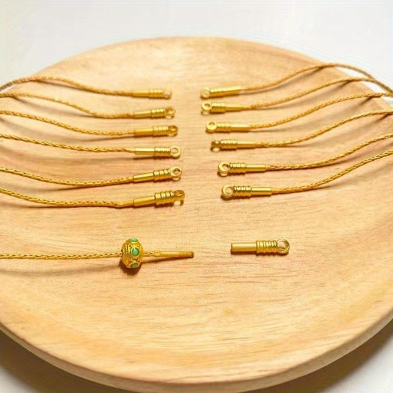 DIY Bracelet Beading Kit with Durable Metal Surface - Non-Elastic Craft Snake Bone Chain, Jewelry Making Accessories