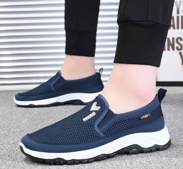 Canvas shoes men's old Beijing cloth shoes men's trendy board shoes  Loafers &amp; Slip-Ons