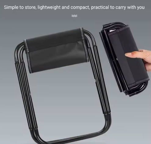 Folding Fishing Chairs Portable Camping Stools Travel Hiking Lightweight Foldable Chair Outdoor Collapsible Picnic Camping Bench Fast delivery within 1-5 days