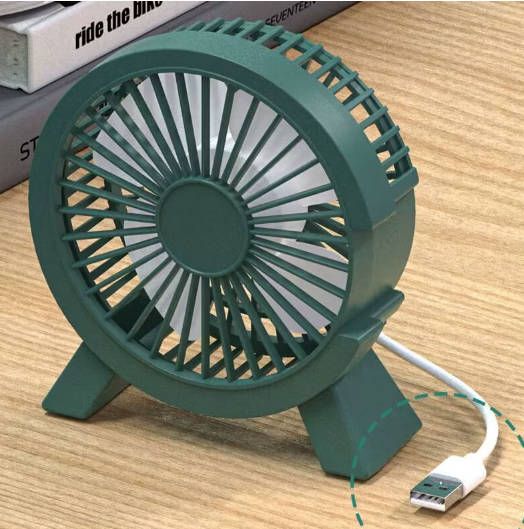 Electric Fan Portable Cooling for Laptops Silent Usb Fan for Home Officeoutdoor Desktop Cooler Camping Air Appliances  Fast delivery within 1-5 days