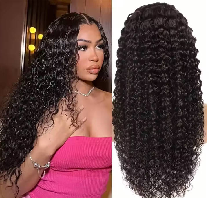 black wig Lady Gift Girl wigs Curly Long Hair Fashion Synthetic Wigs Weave For Women ladies wig Local fast delivery