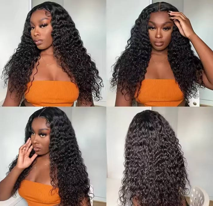 black wig Lady Gift Girl wigs Curly Long Hair Fashion Synthetic Wigs Weave For Women ladies wig Local fast delivery