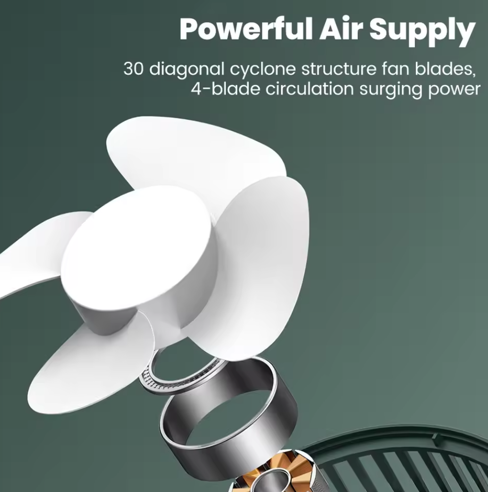 Electric Fan Portable Cooling for Laptops Silent Usb Fan for Home Officeoutdoor Desktop Cooler Camping Air Appliances  Fast delivery within 1-5 days