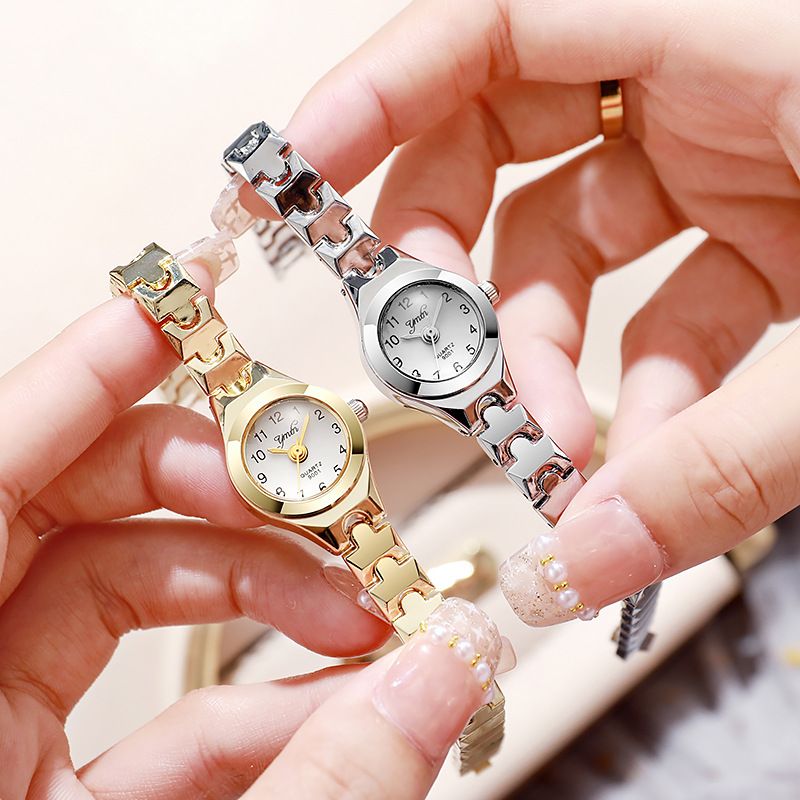 New Fashion Steel Belt Bracelet Women's Watch Girl's Style Small Dial Temperament Wrist Watch Simple High-end Quartz Watch With High Aesthetic Value