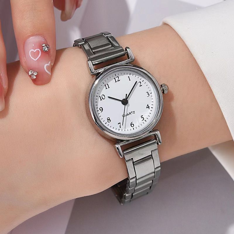 Watch Ins Niche Forest Female Student Fresh Watch Simple Retro Artistic Temperament Versatile Quartz Women's Steel Band Watch