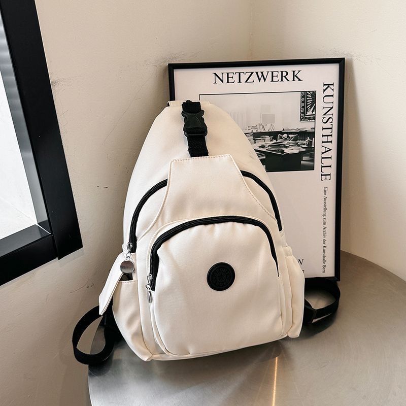 Simple And Stylish New Fashion Backpack For Men And Women Casual And Trendy Large Capacity Travel Nylon Fashionable Backpack Bag