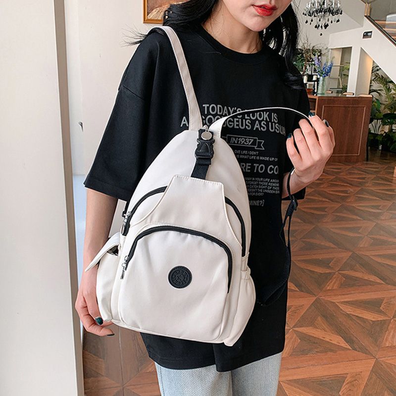 Simple And Stylish New Fashion Backpack For Men And Women Casual And Trendy Large Capacity Travel Nylon Fashionable Backpack Bag
