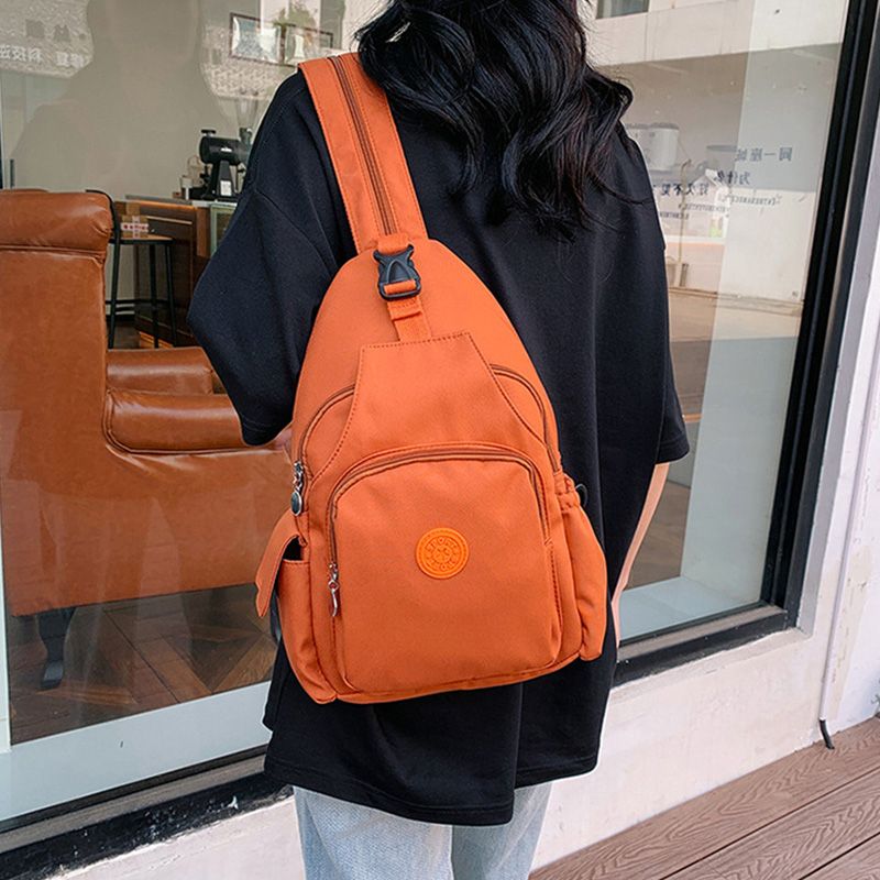Simple And Stylish New Fashion Backpack For Men And Women Casual And Trendy Large Capacity Travel Nylon Fashionable Backpack Bag