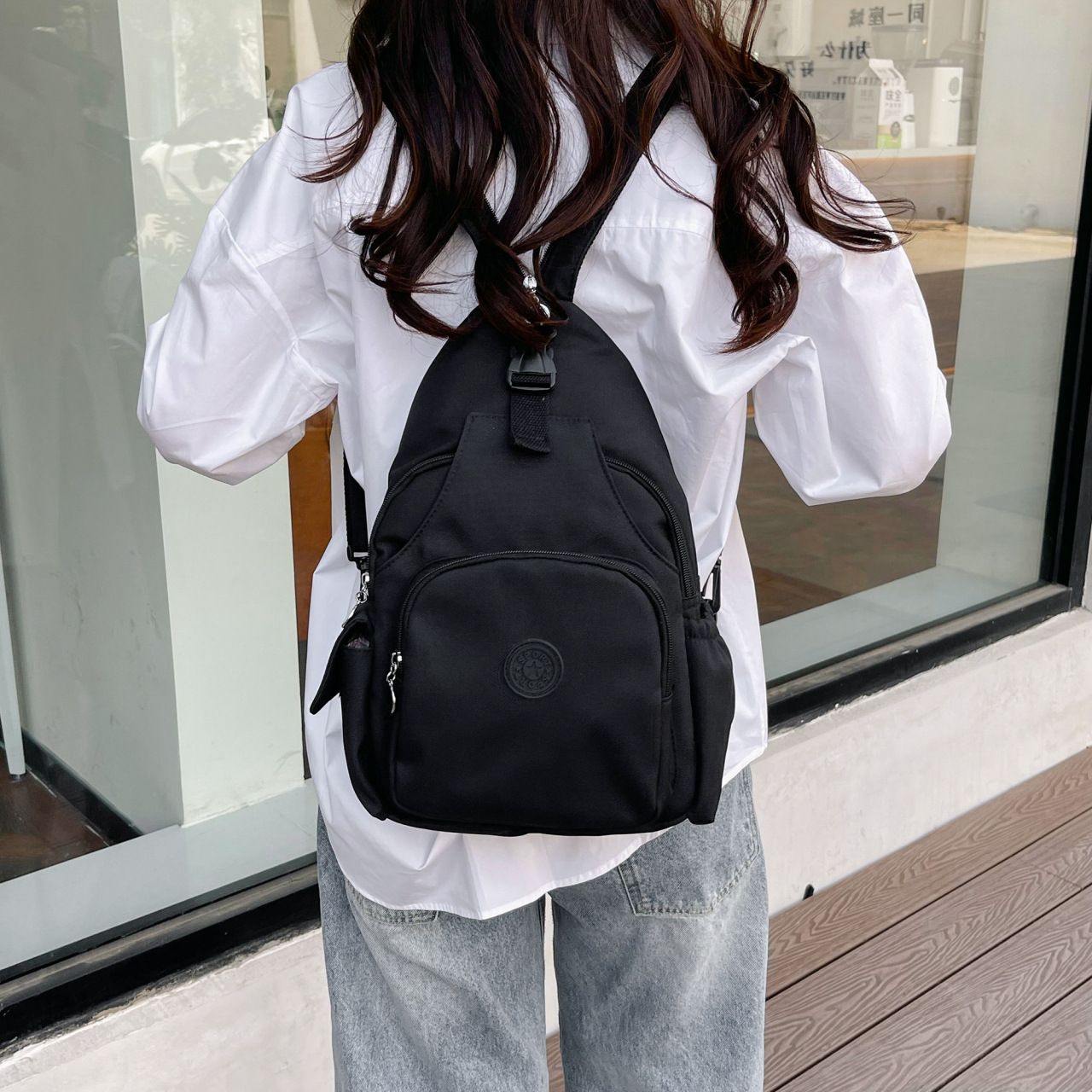 Simple And Stylish New Fashion Backpack For Men And Women Casual And Trendy Large Capacity Travel Nylon Fashionable Backpack Bag