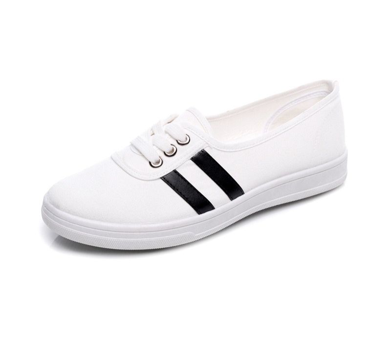Fashion New Woman canvas shoes flat shoes rubber shoes rubber shoes sports shoesclassic women's shoes student and girl sneakers fashion gifts