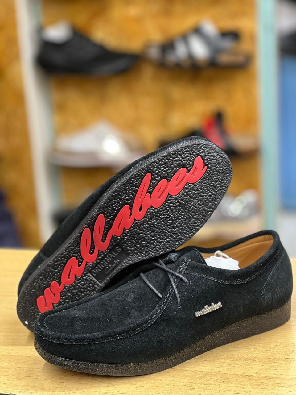 Clarks Men's Shoes Wallabees Comfortable Lace Up Sneakers Fashionable Gentlemen Shoes Low Dunk Sneakers
size 39-45