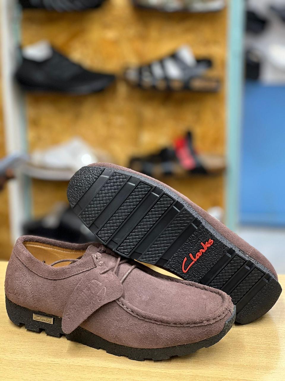 Clarks Men's Shoes Wallabees Comfortable Lace Up Sneakers Fashionable Gentlemen Shoes Low Dunk Sneakers
size 39-45