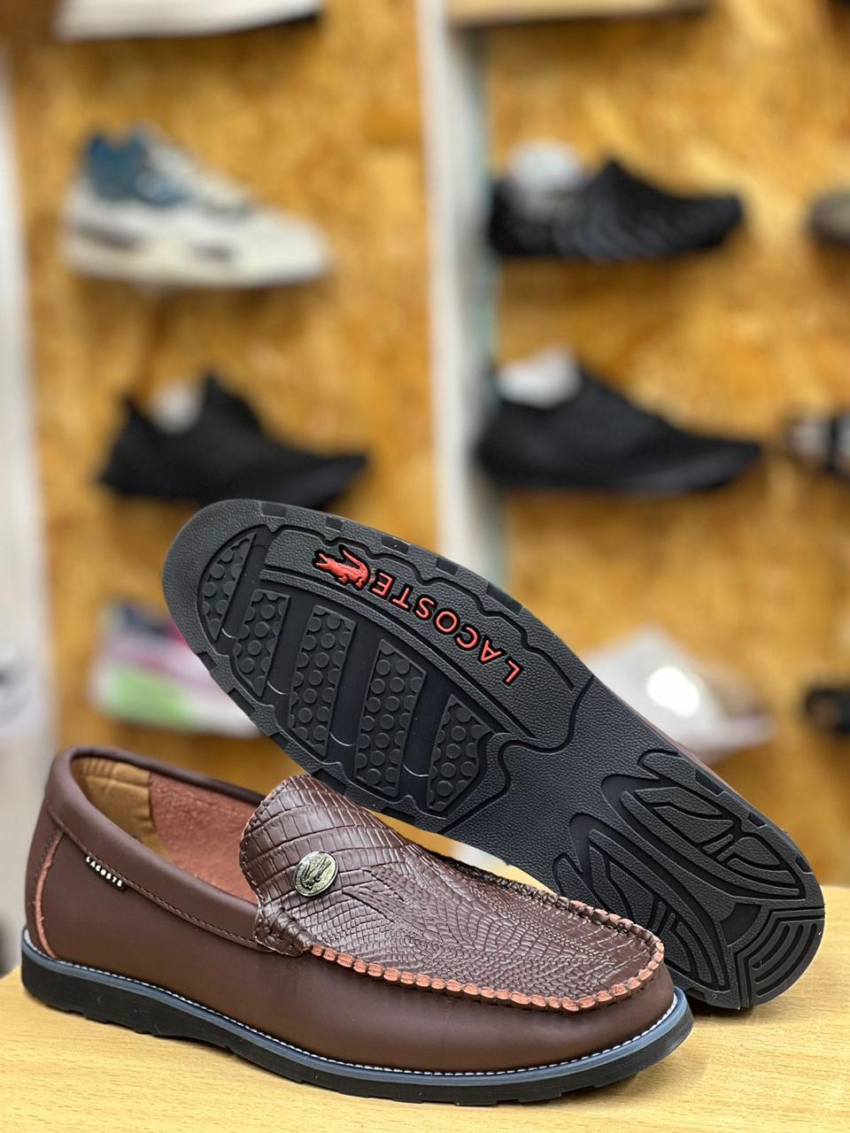 Classic New Arrival Lacoste Mens Shoes Comfortable Lace Up Sneakers Fashionable Gentlement Shoes Low Dunk Sneakers
size 40-45