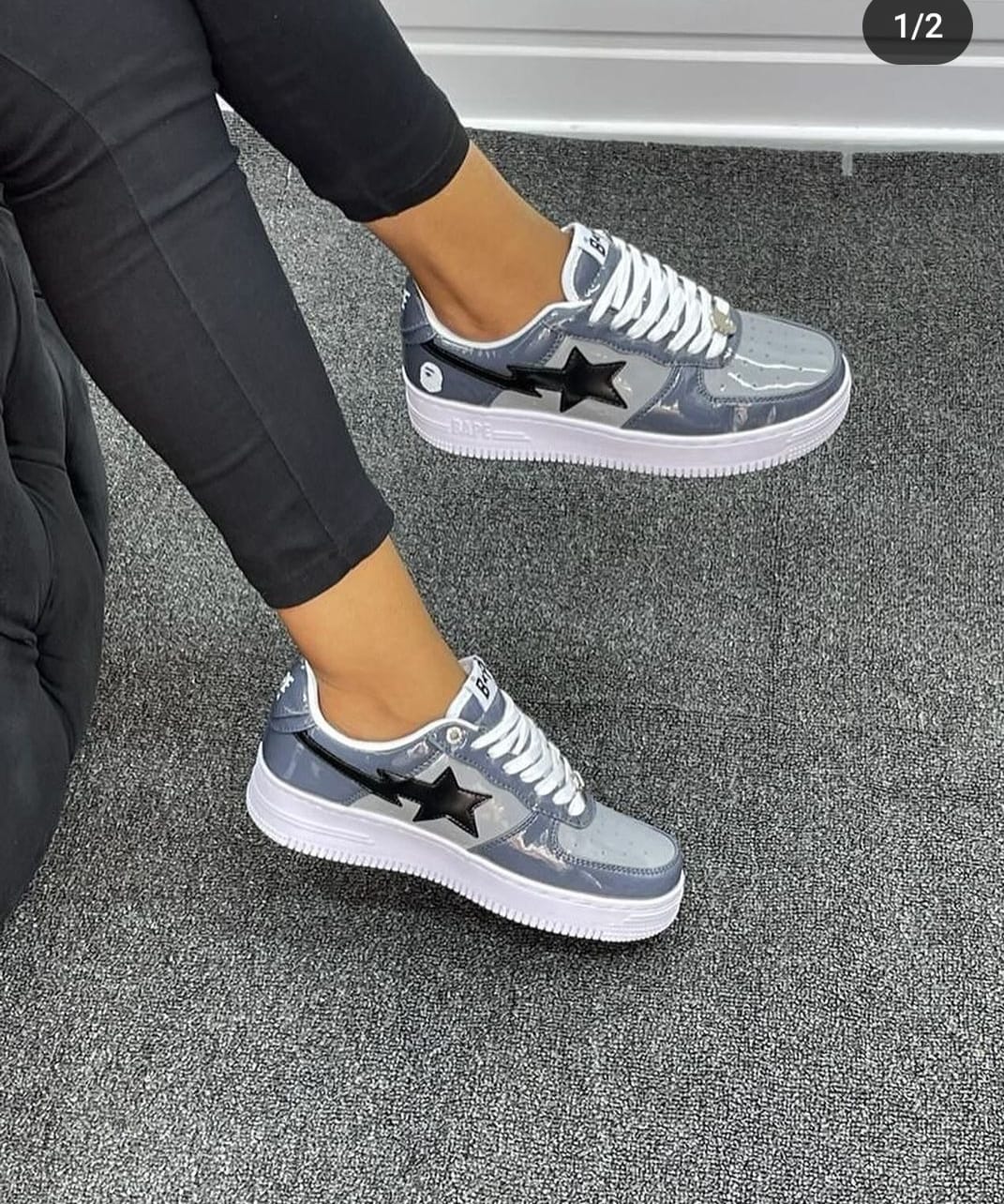 Bape Star Classic Mens and  Womens Shoes, Bapesta Unisex  Comfortable Lace Up Sneakers Fashionable Unisex  Shoes Low Cut Sneakers Girls and Boys Sports Shoes




Sizes (37-42)