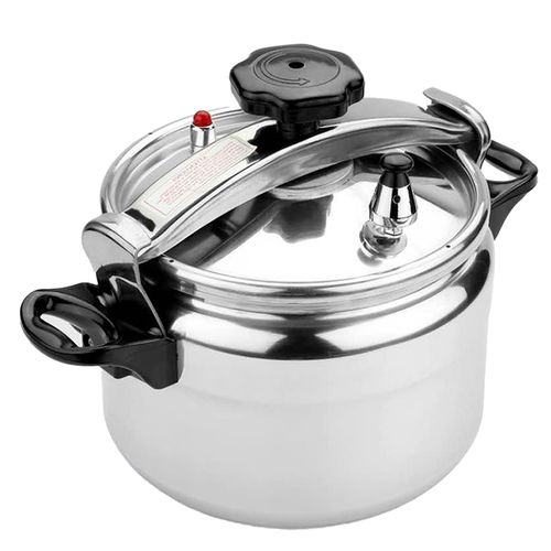 Nunix Aluminum Pressure Cooker Explosion Proof Stainless Steel Different Sizes in Litres