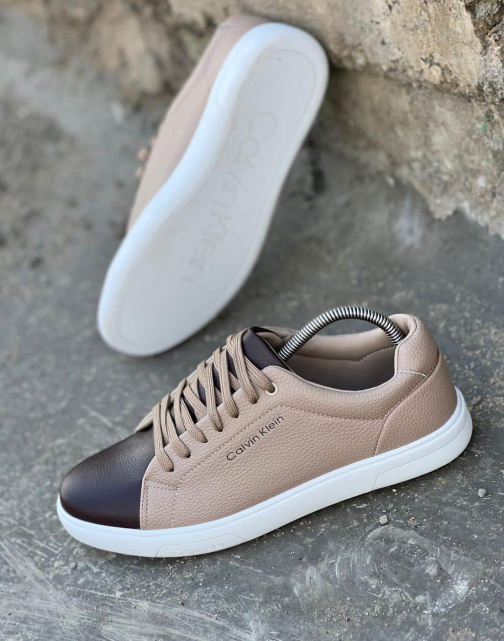 Calvin Klein Classic New Arrival  Casual Mens Shoes Comfortable Lace Up Sneakers Fashionable Gentlemen Shoes Low Dunk Sneakers 

Size 40-45