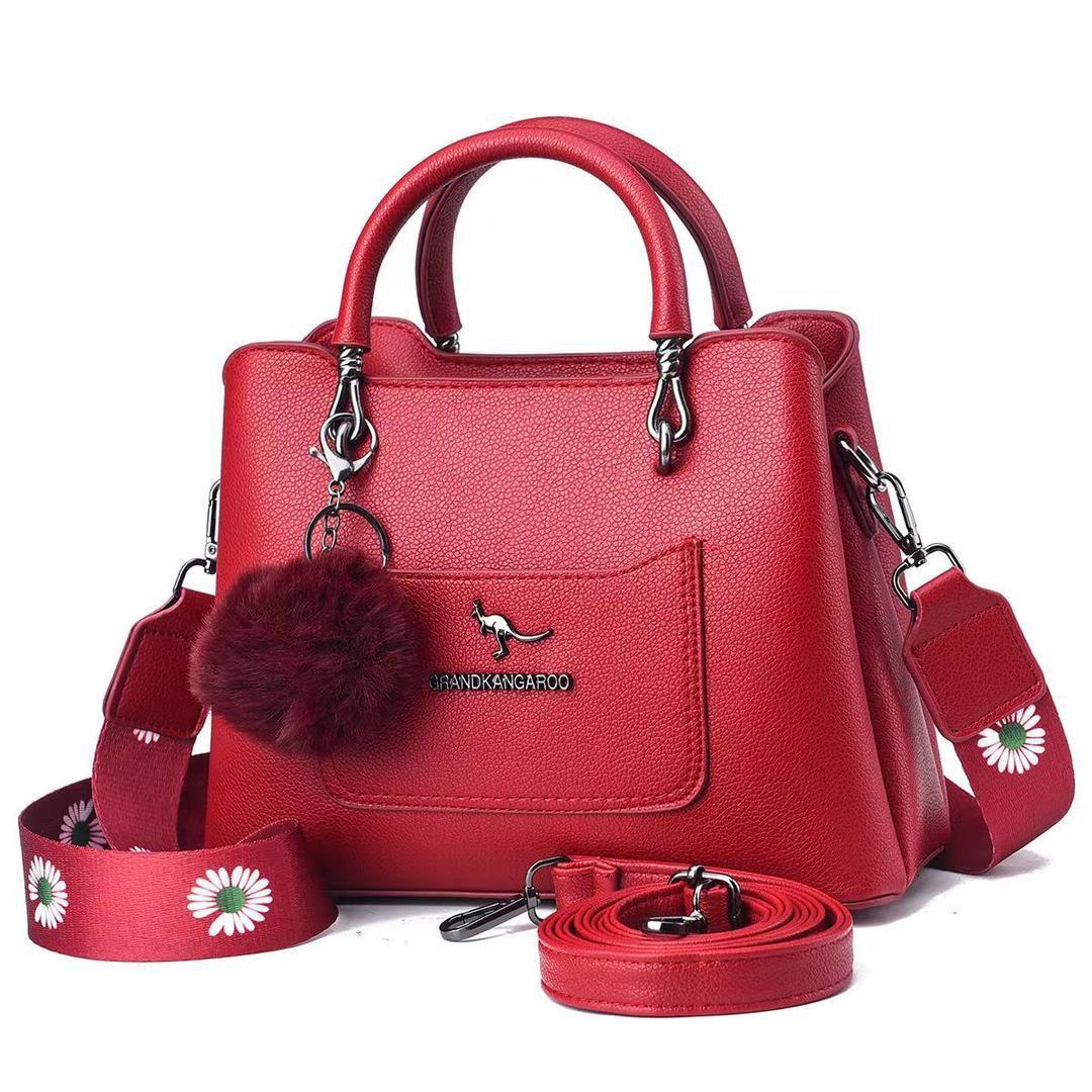 Single Classic Trendy Ladies Handbag Women Shoulder Bag Strap Adjustable Fashion  Girls Crossbody Bag