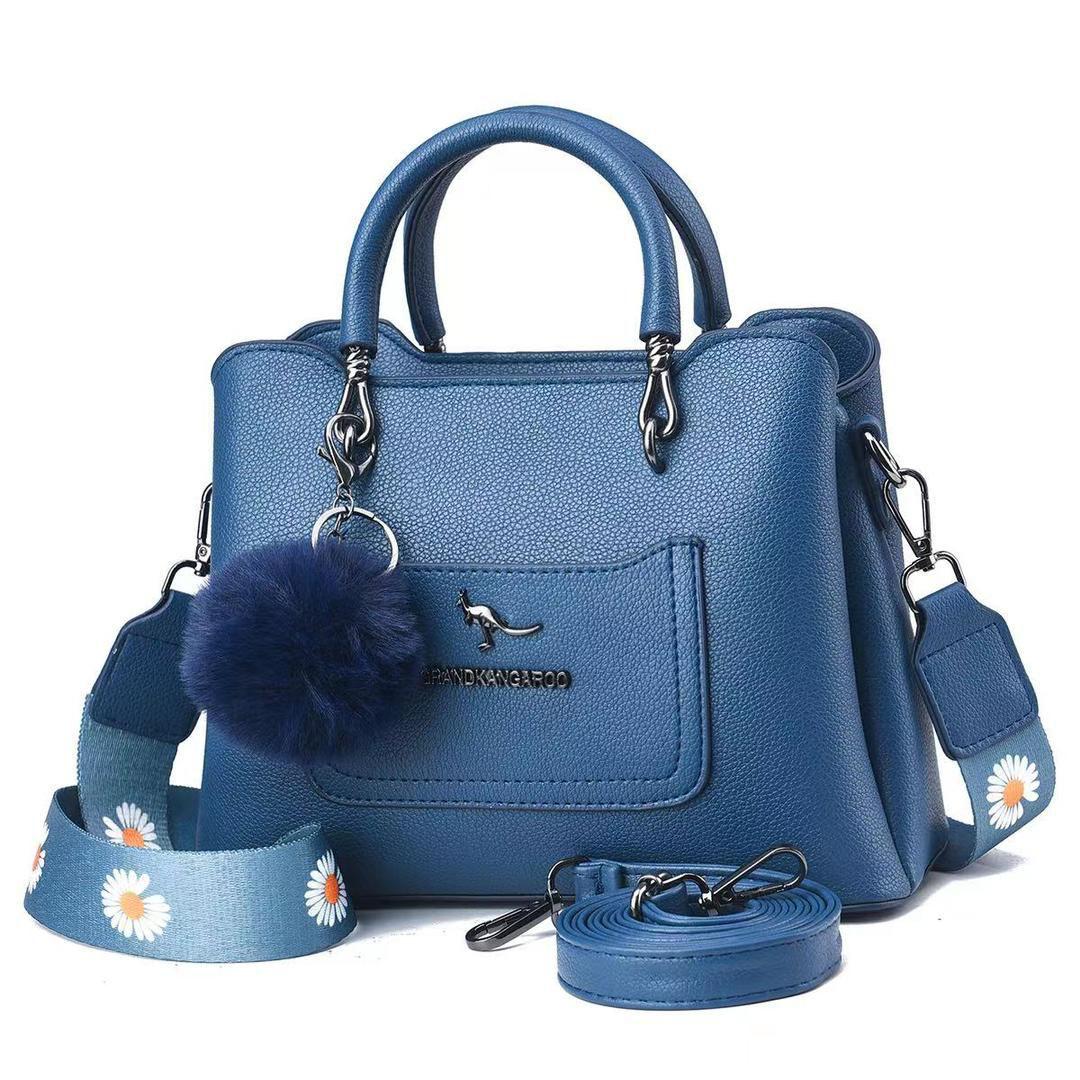 Single Classic Trendy Ladies Handbag Women Shoulder Bag Strap Adjustable Fashion  Girls Crossbody Bag