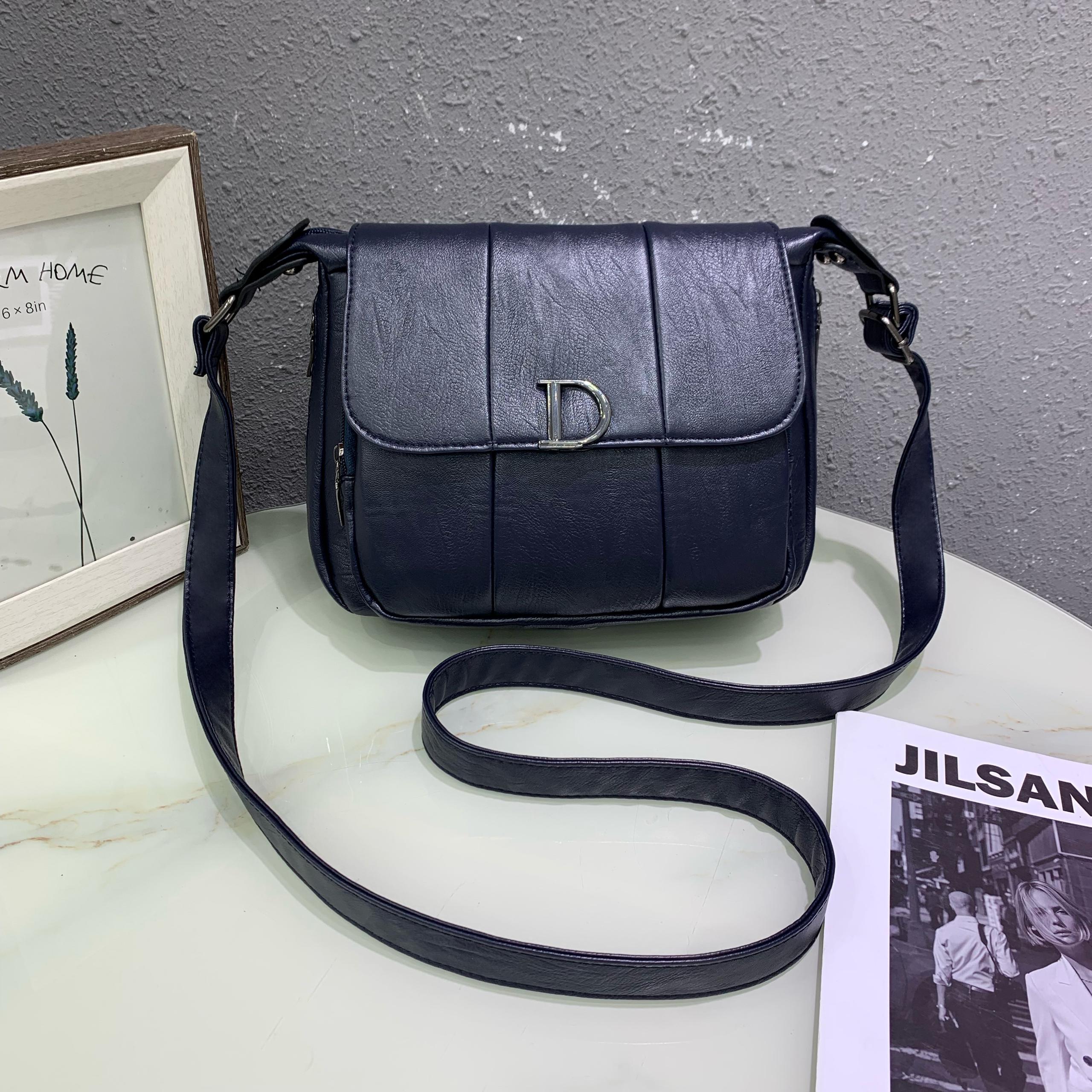 Single Classic Trendy Ladies Handbag Women Shoulder Bag Strap Adjustable Fashion  Girls Crossbody Bag