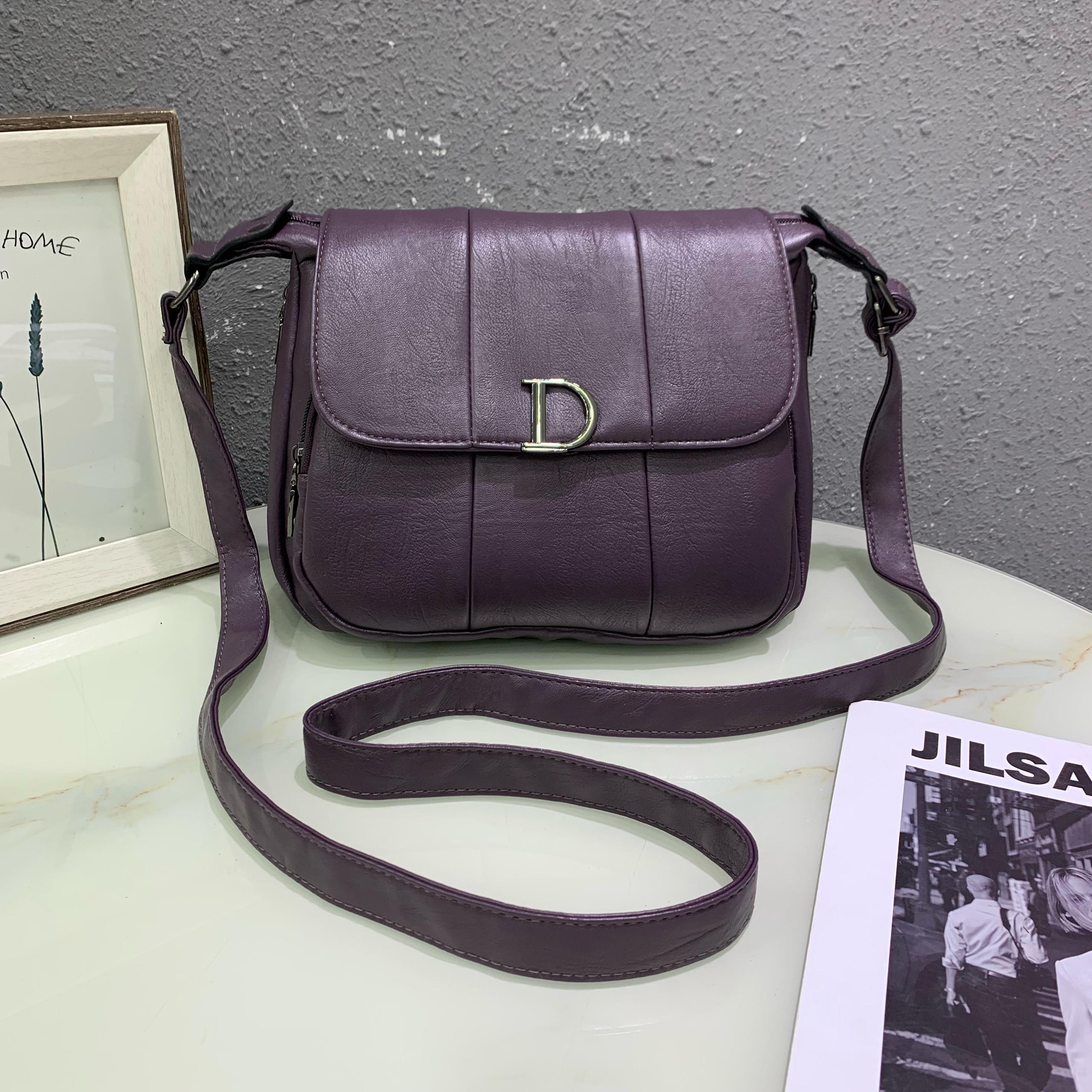 Single Classic Trendy Ladies Handbag Women Shoulder Bag Strap Adjustable Fashion  Girls Crossbody Bag