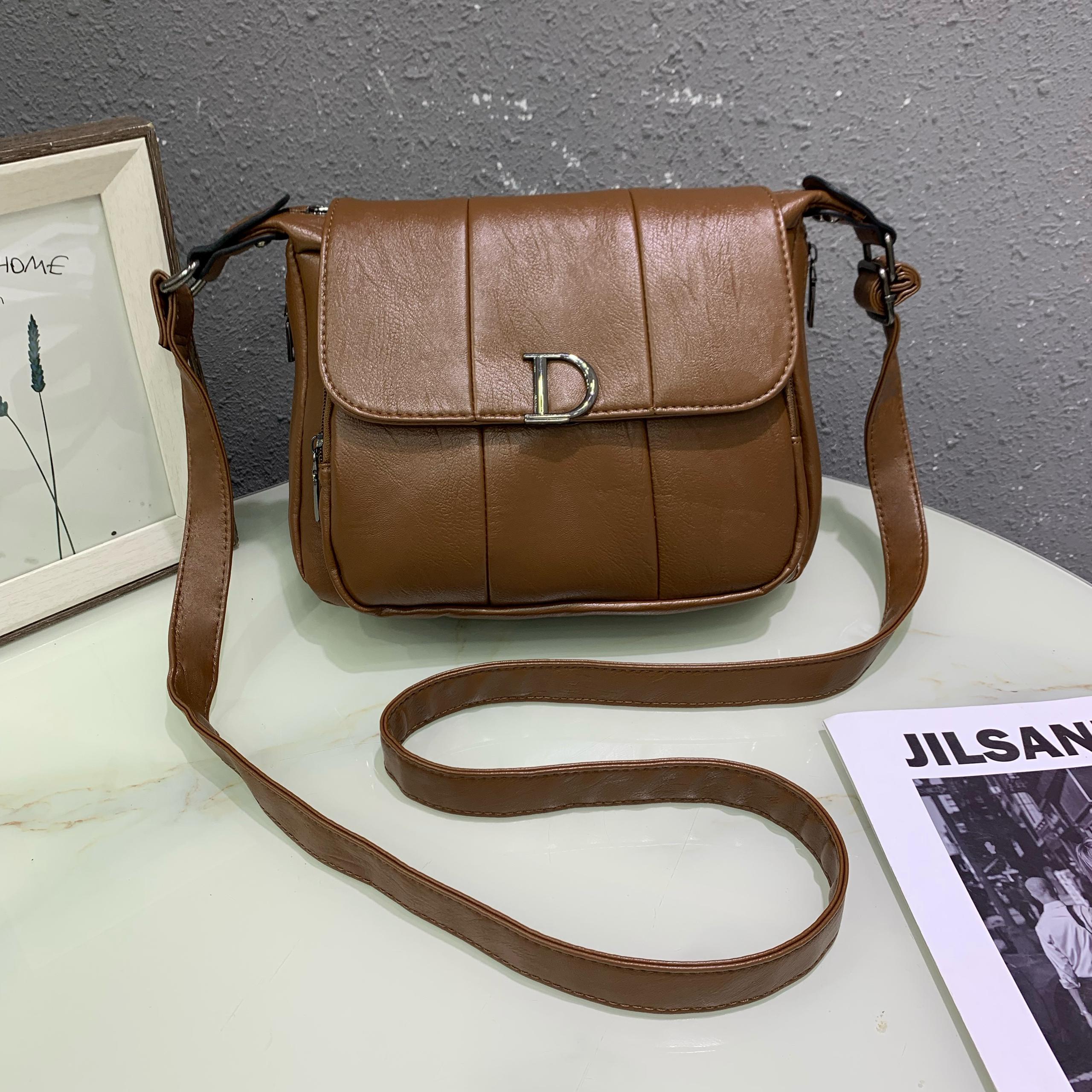 Single Classic Trendy Ladies Handbag Women Shoulder Bag Strap Adjustable Fashion  Girls Crossbody Bag