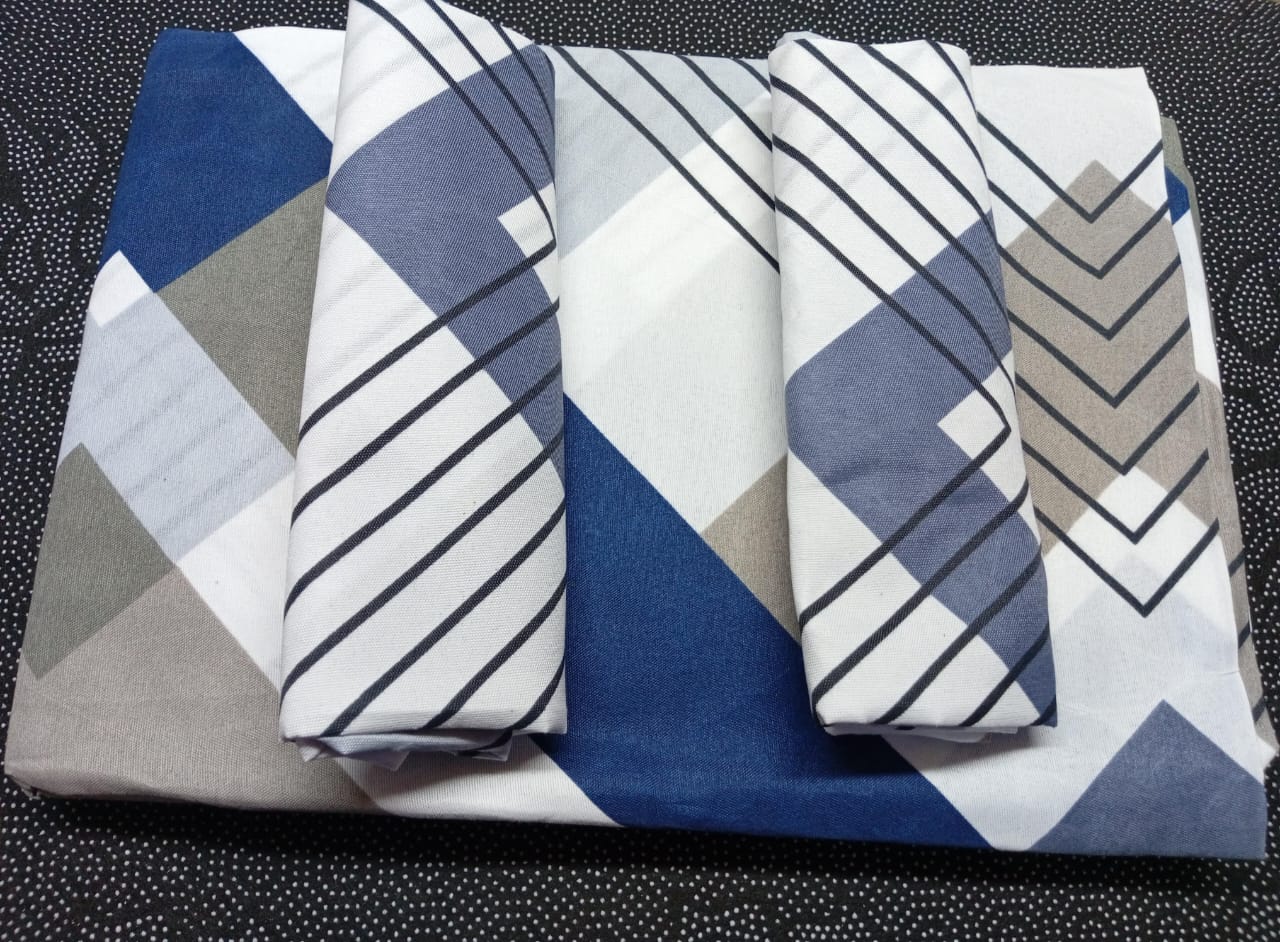 New Patterns 4 pcs of 5*6  Bedsheet Set Comes as 2pcs of Bedsheets and 2pcs of Pillow Cases Bedding Set