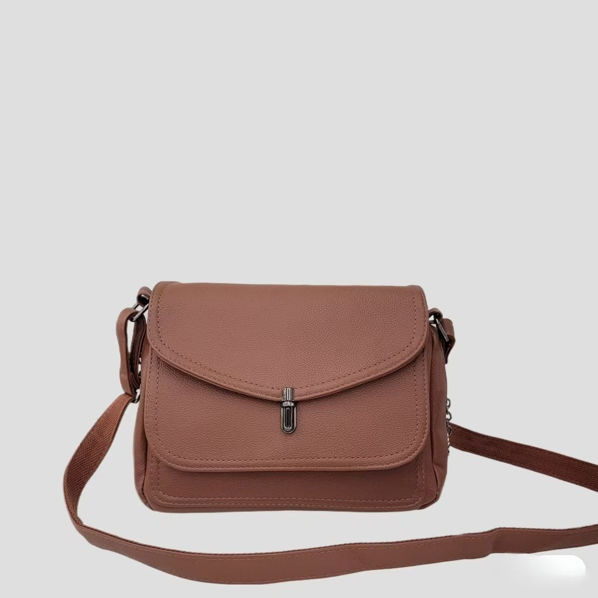 Single Classic Trendy Ladies Handbag Women Shoulder Bag Strap Adjustable Fashion  Girls Crossbody Bag