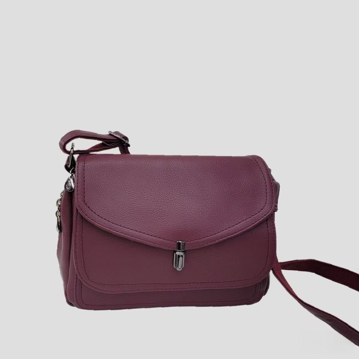 Single Classic Trendy Ladies Handbag Women Shoulder Bag Strap Adjustable Fashion  Girls Crossbody Bag