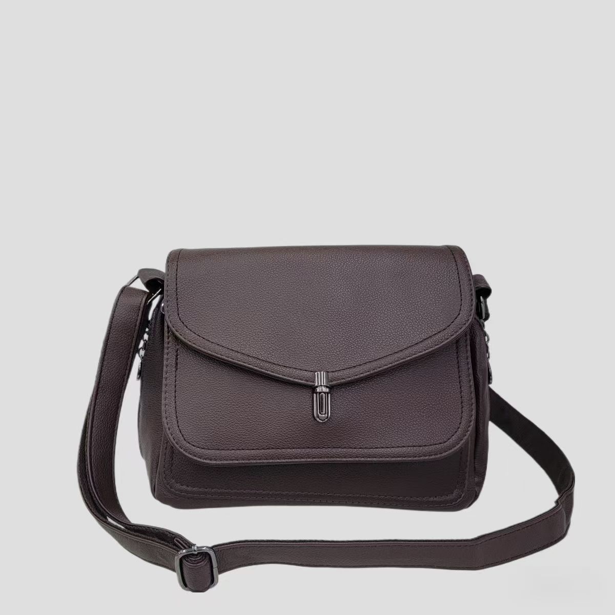 Single Classic Trendy Ladies Handbag Women Shoulder Bag Strap Adjustable Fashion  Girls Crossbody Bag
