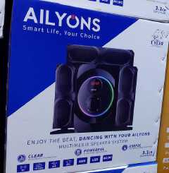 AILYONS 3.1CH Subwoofer Home Theatre Multi Media Bluetooth Speaker System AC/DC Sub Woofer Sound System